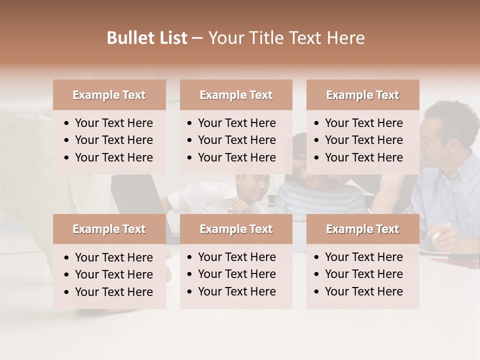 Computer Ages Print PowerPoint Template