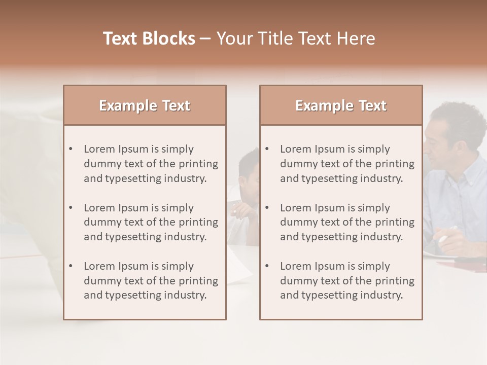 Computer Ages Print PowerPoint Template