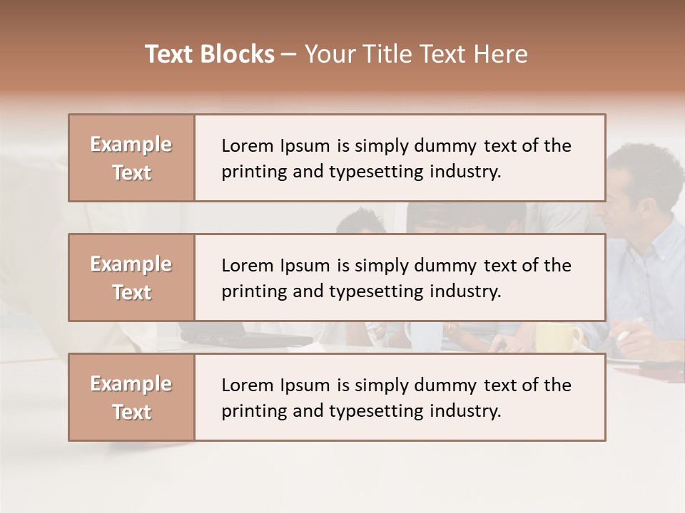 Computer Ages Print PowerPoint Template