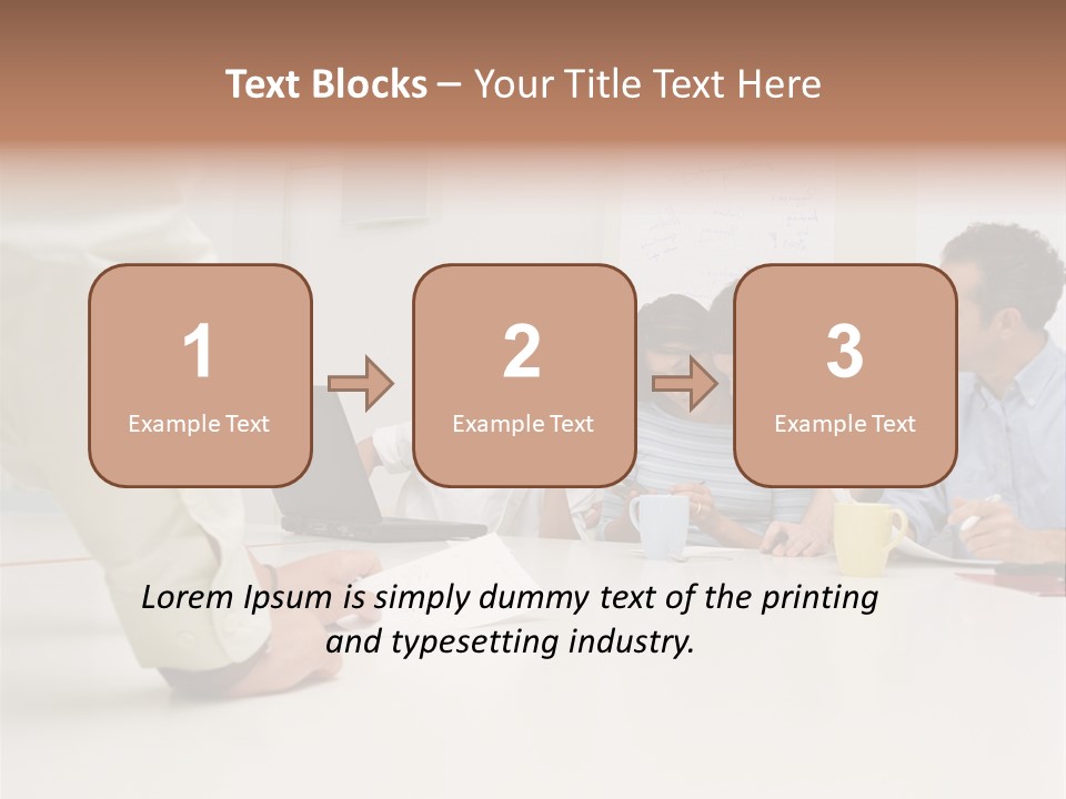Computer Ages Print PowerPoint Template