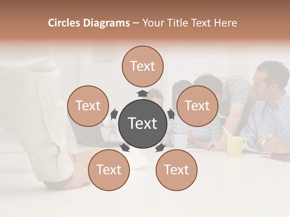 Computer Ages Print PowerPoint Template