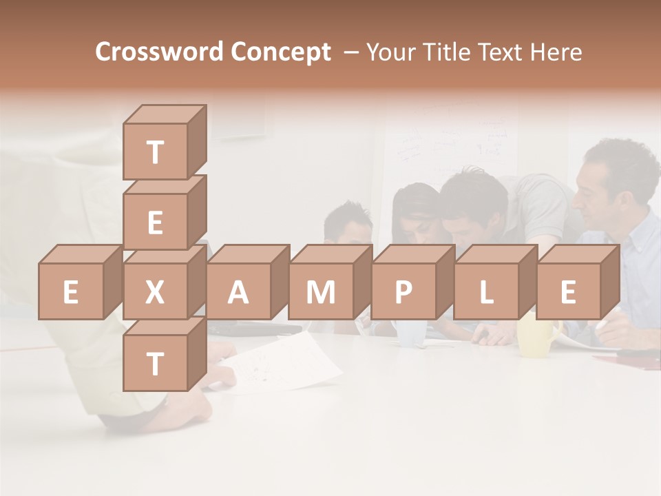 Computer Ages Print PowerPoint Template