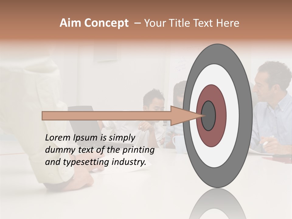 Computer Ages Print PowerPoint Template