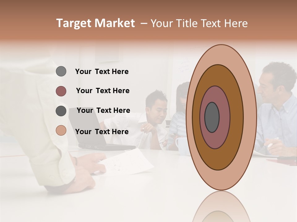 Computer Ages Print PowerPoint Template