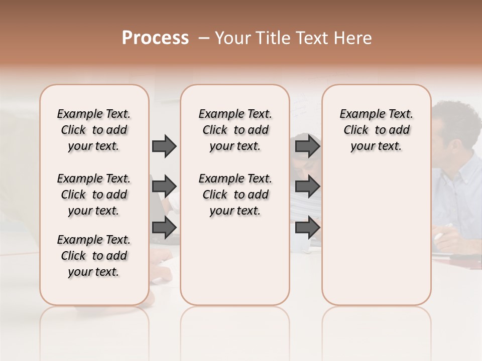 Computer Ages Print PowerPoint Template