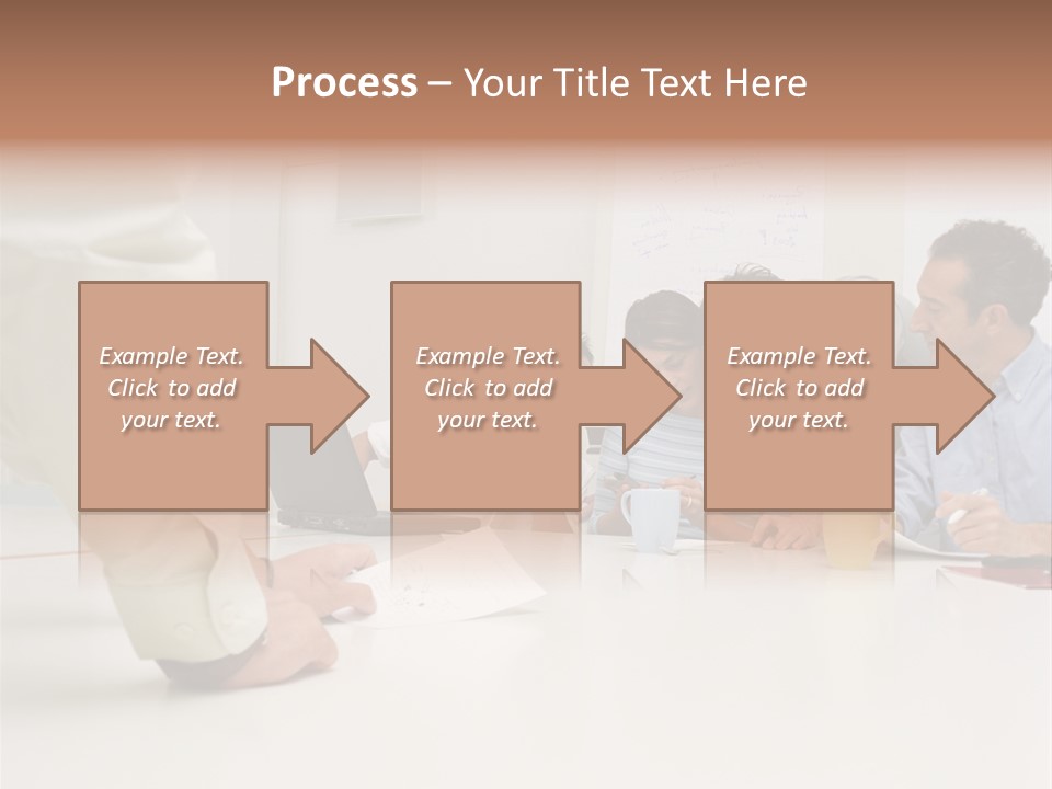 Computer Ages Print PowerPoint Template