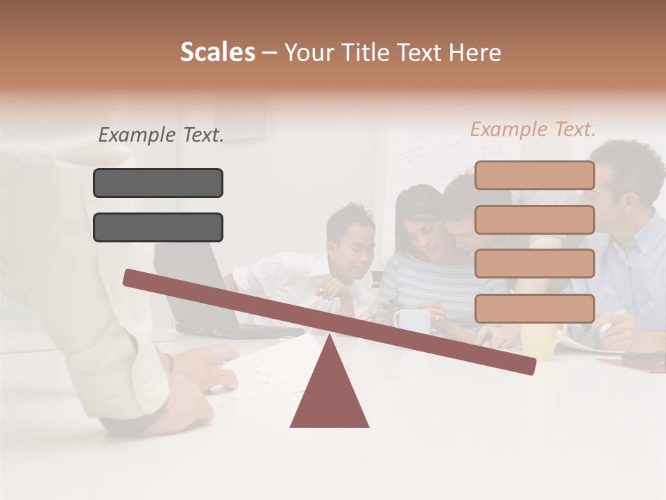 Computer Ages Print PowerPoint Template
