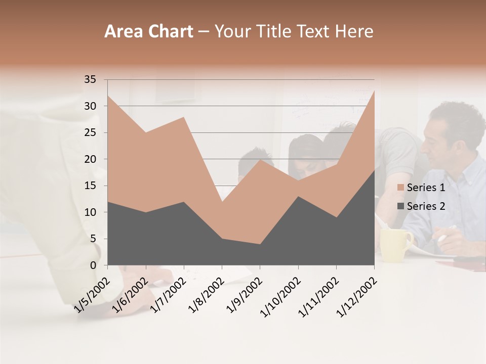 Computer Ages Print PowerPoint Template