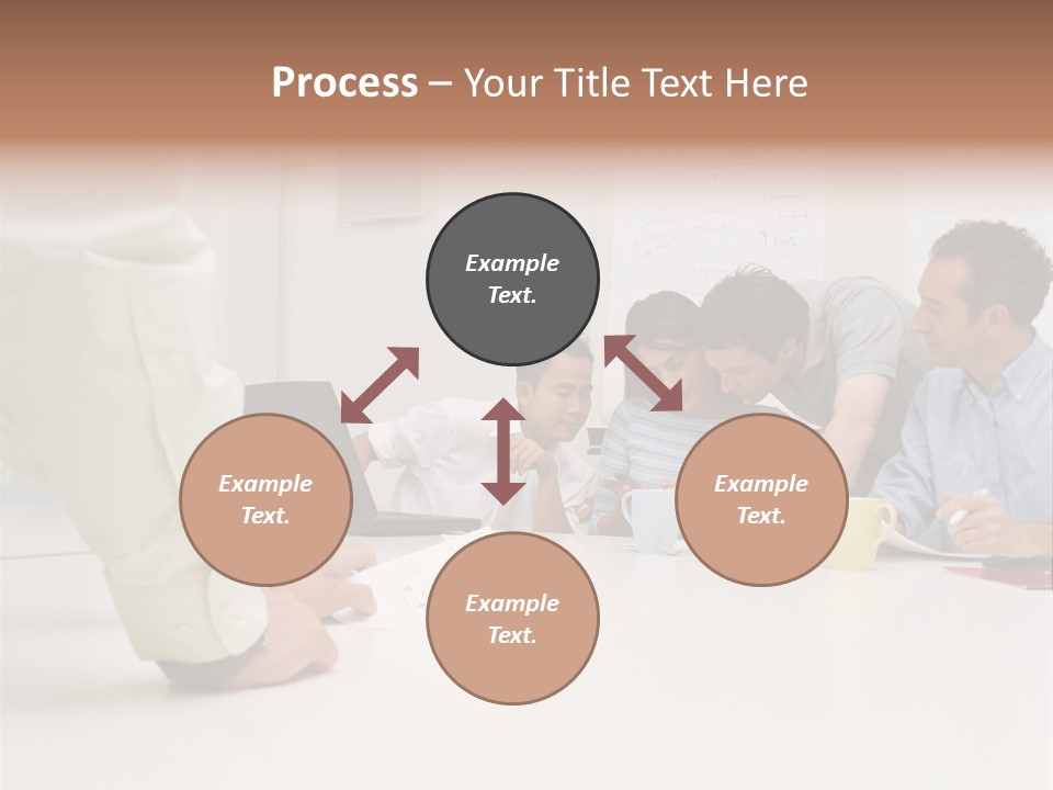 Computer Ages Print PowerPoint Template