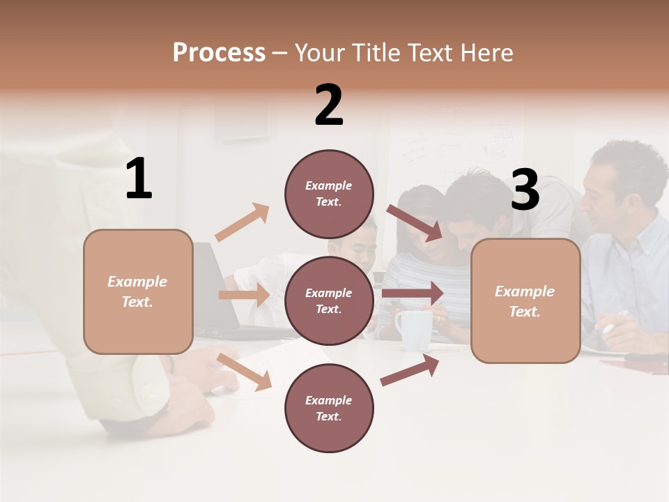 Computer Ages Print PowerPoint Template