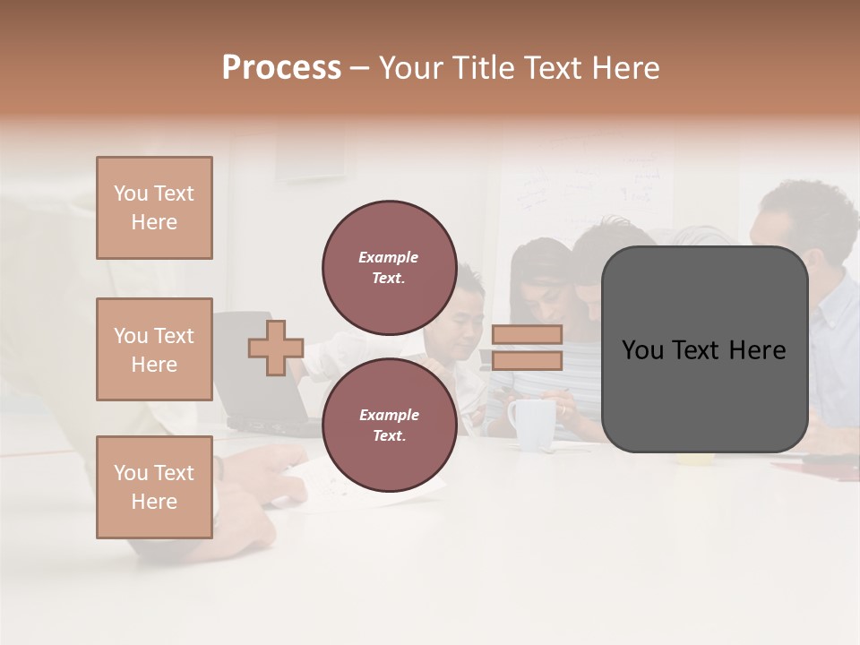 Computer Ages Print PowerPoint Template
