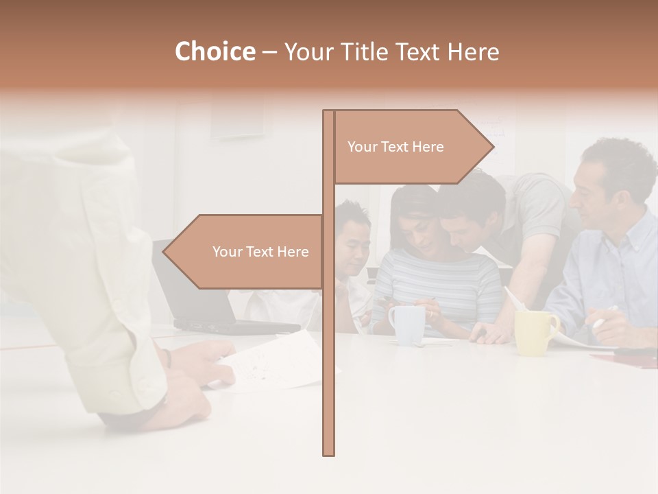 Computer Ages Print PowerPoint Template