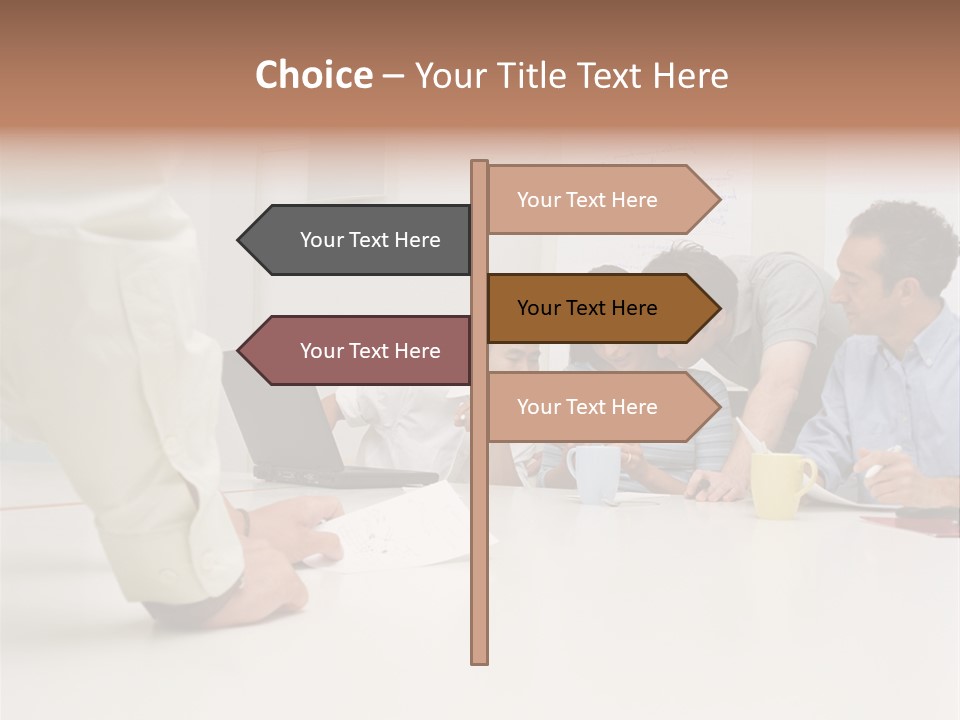 Computer Ages Print PowerPoint Template