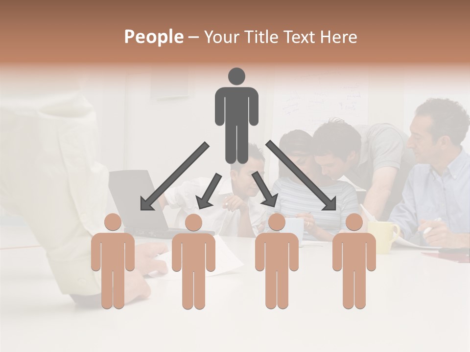 Computer Ages Print PowerPoint Template