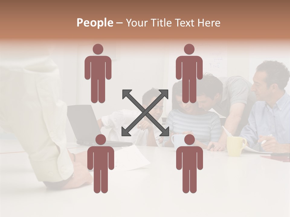 Computer Ages Print PowerPoint Template