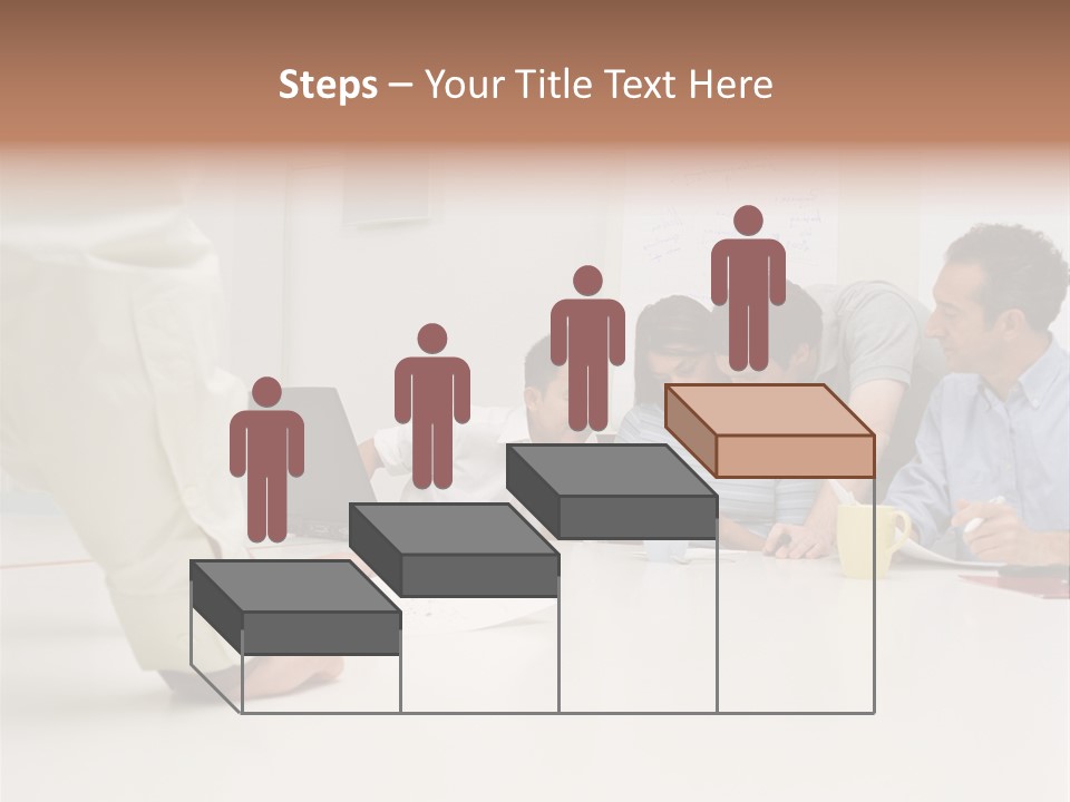 Computer Ages Print PowerPoint Template