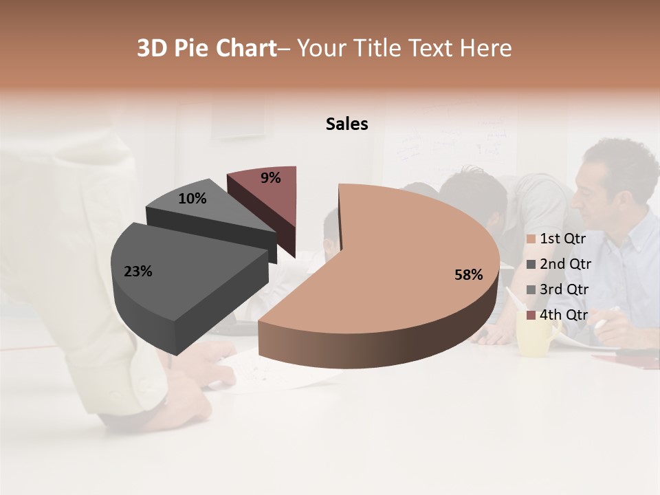 Computer Ages Print PowerPoint Template