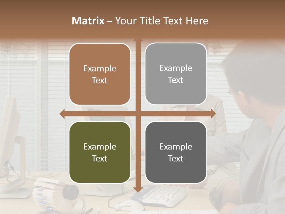 Mid Eyeglasses Fineartprints PowerPoint Template