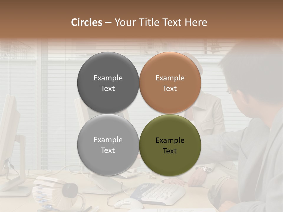 Mid Eyeglasses Fineartprints PowerPoint Template