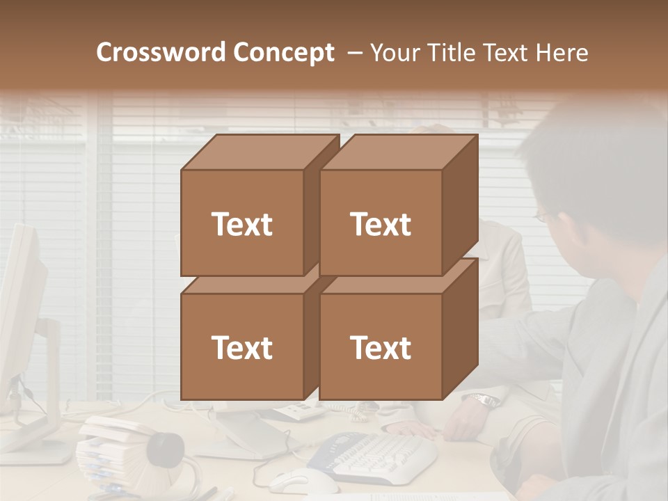 Mid Eyeglasses Fineartprints PowerPoint Template