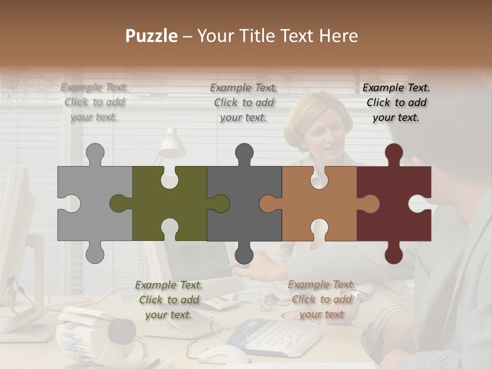 Mid Eyeglasses Fineartprints PowerPoint Template