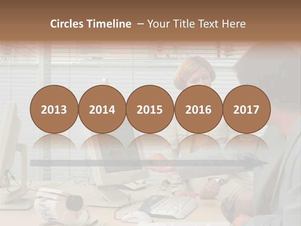 Mid Eyeglasses Fineartprints PowerPoint Template