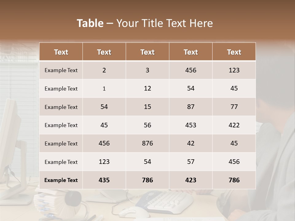 Mid Eyeglasses Fineartprints PowerPoint Template