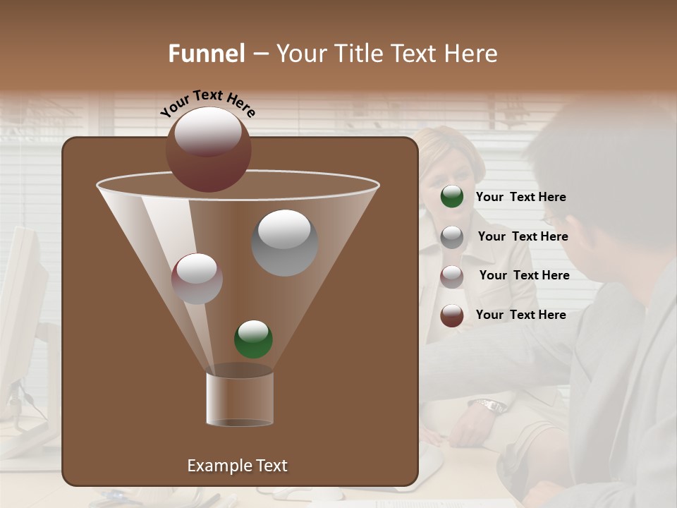 Mid Eyeglasses Fineartprints PowerPoint Template