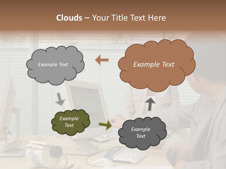 Mid Eyeglasses Fineartprints PowerPoint Template
