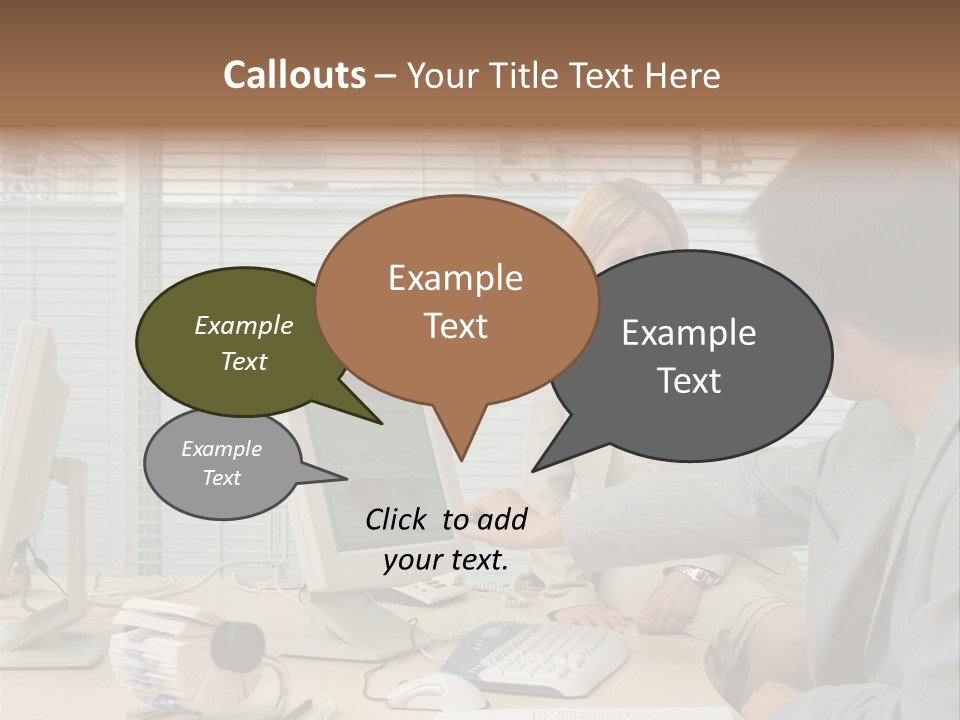 Mid Eyeglasses Fineartprints PowerPoint Template