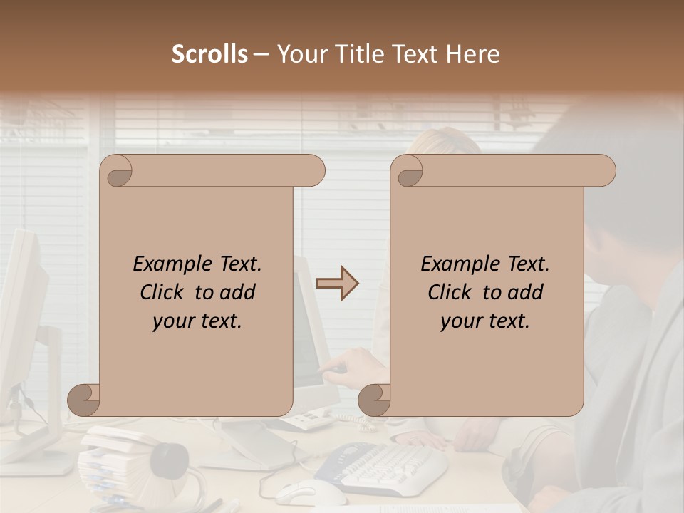 Mid Eyeglasses Fineartprints PowerPoint Template