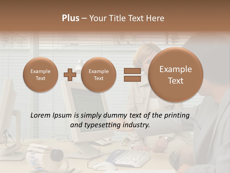 Mid Eyeglasses Fineartprints PowerPoint Template