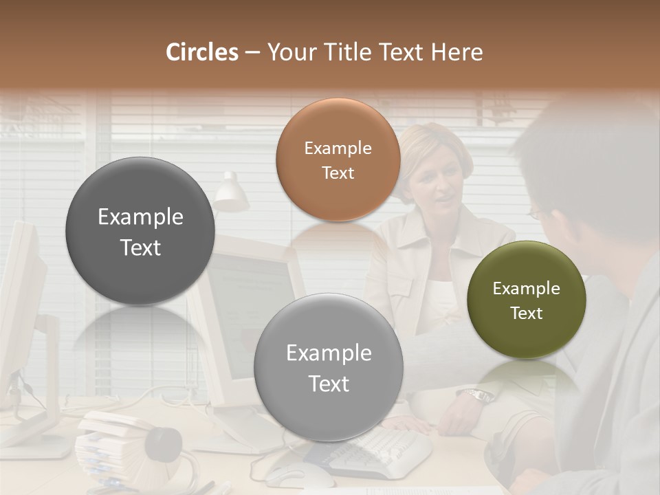 Mid Eyeglasses Fineartprints PowerPoint Template