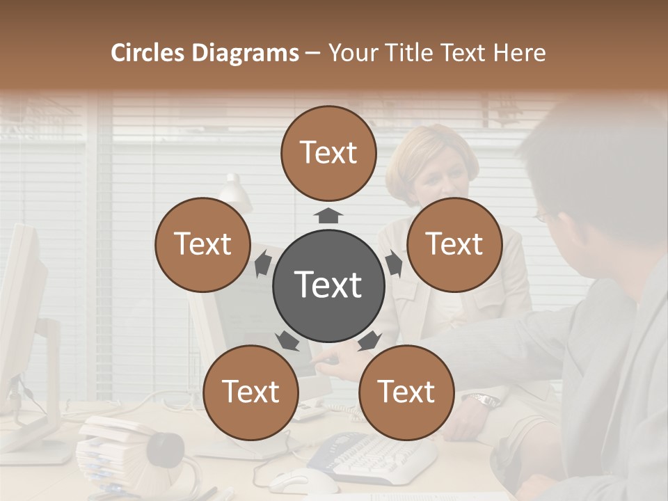 Mid Eyeglasses Fineartprints PowerPoint Template