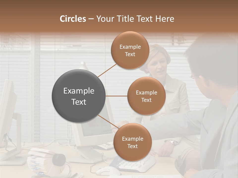 Mid Eyeglasses Fineartprints PowerPoint Template