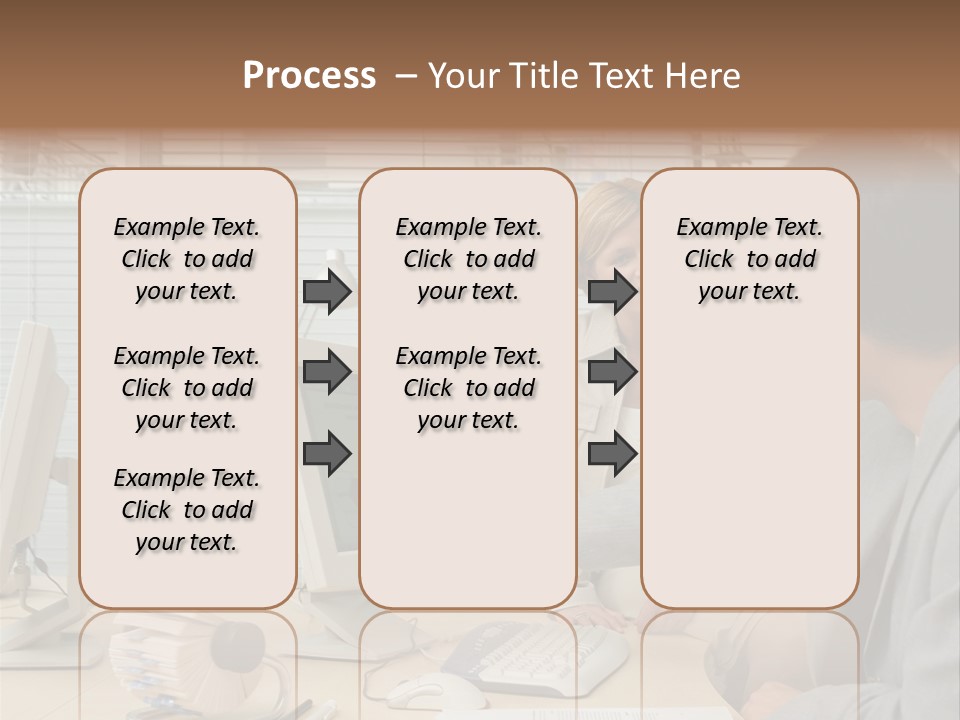 Mid Eyeglasses Fineartprints PowerPoint Template