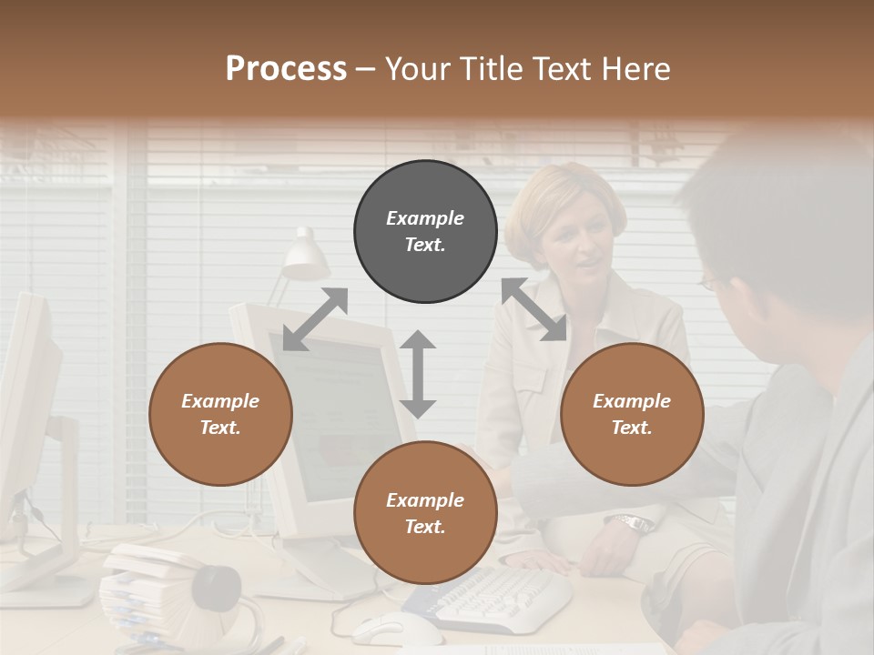 Mid Eyeglasses Fineartprints PowerPoint Template