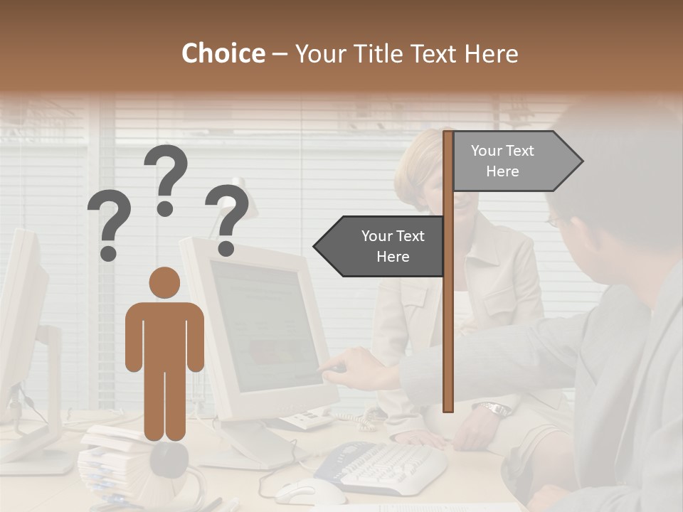 Mid Eyeglasses Fineartprints PowerPoint Template