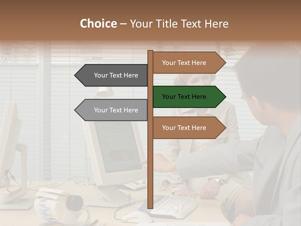 Mid Eyeglasses Fineartprints PowerPoint Template