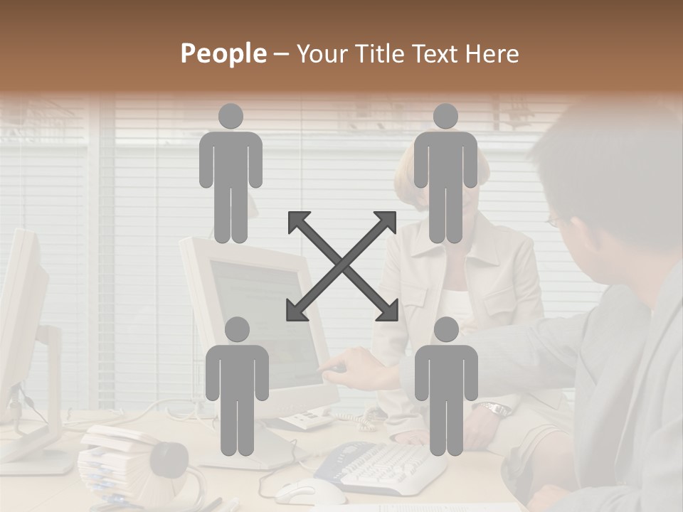 Mid Eyeglasses Fineartprints PowerPoint Template