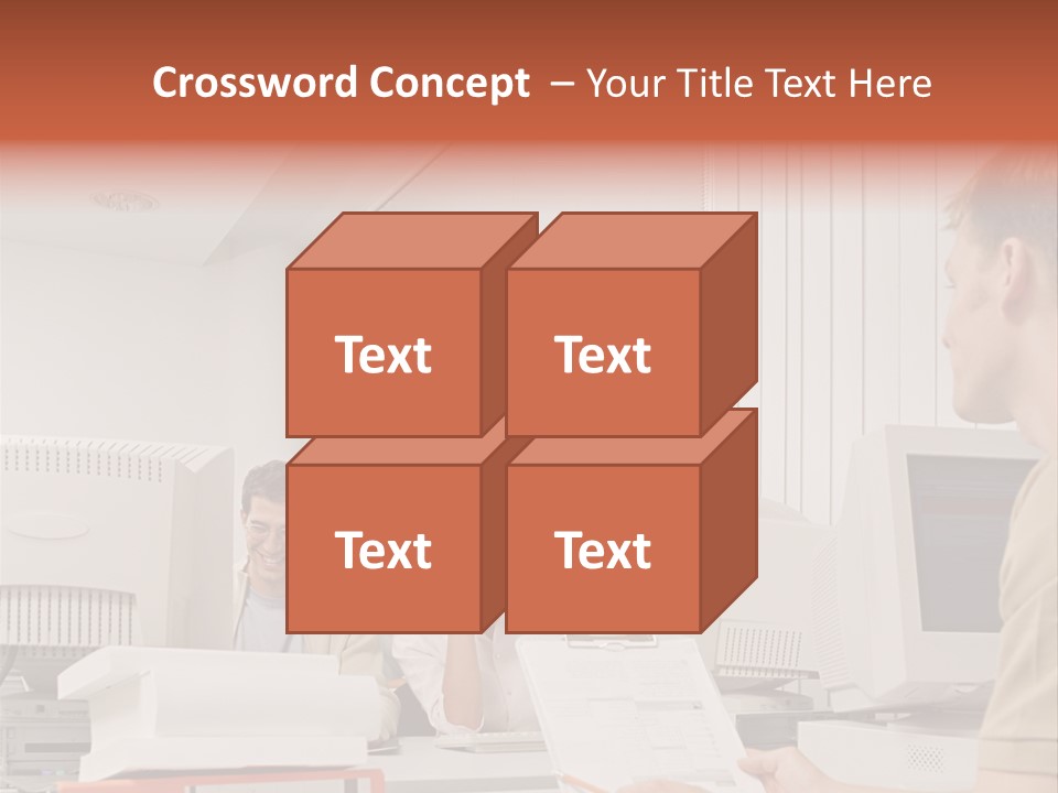 Sitting Occupation Document PowerPoint Template