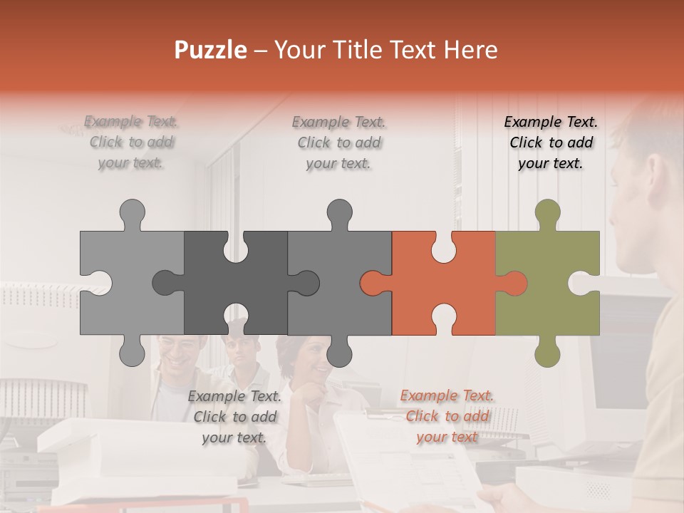 Sitting Occupation Document PowerPoint Template