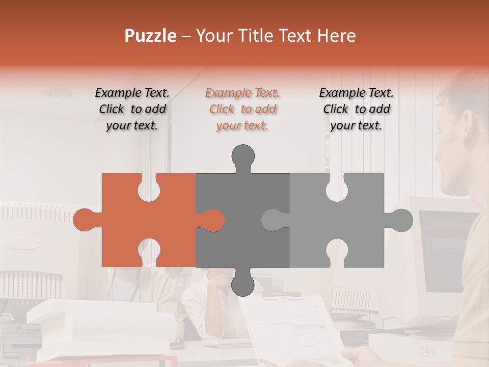 Sitting Occupation Document PowerPoint Template