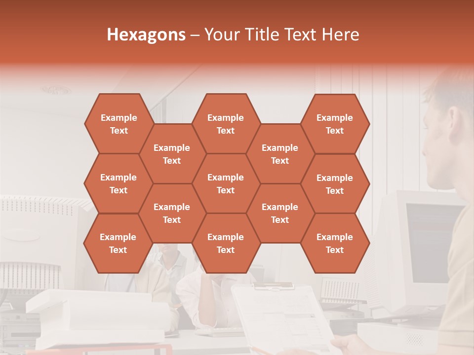 Sitting Occupation Document PowerPoint Template