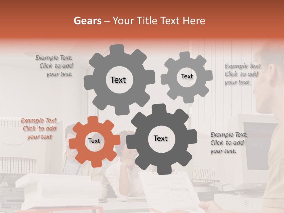 Sitting Occupation Document PowerPoint Template