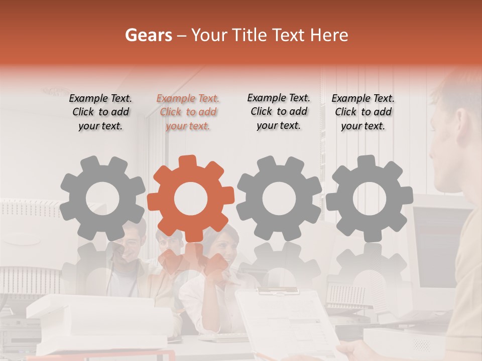 Sitting Occupation Document PowerPoint Template