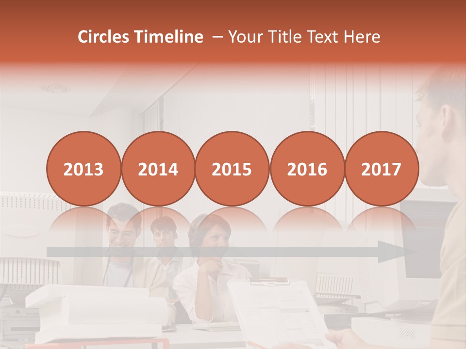 Sitting Occupation Document PowerPoint Template