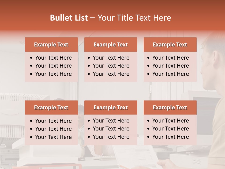 Sitting Occupation Document PowerPoint Template