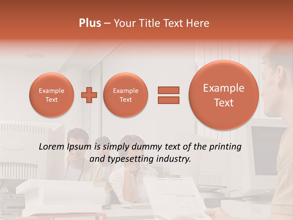 Sitting Occupation Document PowerPoint Template