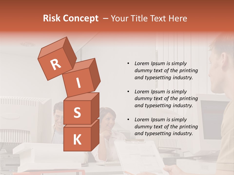 Sitting Occupation Document PowerPoint Template
